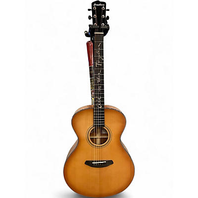 Used Breedlove JEFF BRIDGES SIGNATURE CONCERT COPPER E Natural Acoustic Electric Guitar