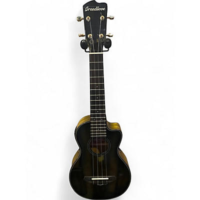 Used Breedlove LUAU CU CE MM OV OLIVE Ukulele