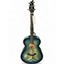 Used Breedlove OREGON ALL-MYRTLEWOOD LIMTED EDITION CONCERT LAGOON Acoustic Electric Guitar LAGOON