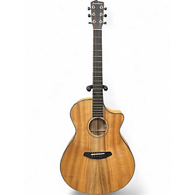 Used Breedlove OREGON CONCERTO CE Natural Acoustic Electric Guitar