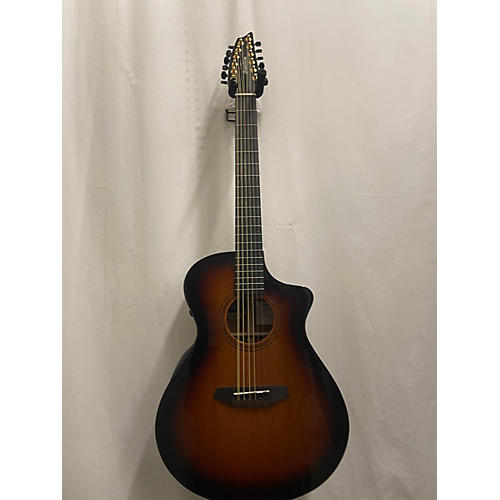 Breedlove Used Breedlove ORGANIC SOLO PRO CONCERT EDITION 12CE Edge Burst 12 String Acoustic Electric Guitar edge burst