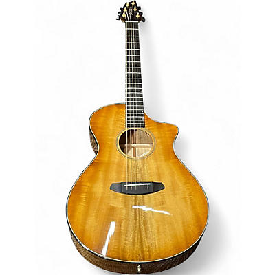 Used Breedlove Oregon Concert CE CINNAMON BURST Acoustic Electric Guitar