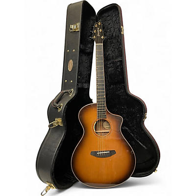Used Breedlove Oregon Concert CE LTD Walnut Burst Acoustic Electric Guitar