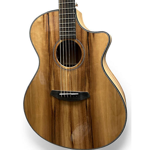 Used Breedlove Oregon Concert CE Natural Acoustic Electric Guitar Natural