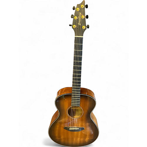 Used Breedlove Oregon Concert bourbon Acoustic Electric Guitar bourbon
