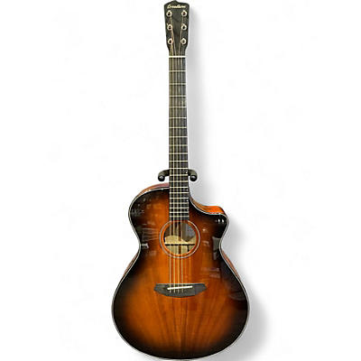 Used Breedlove Oregon Concerto CE Myrtlewood Bourbon Burst Acoustic Electric Guitar