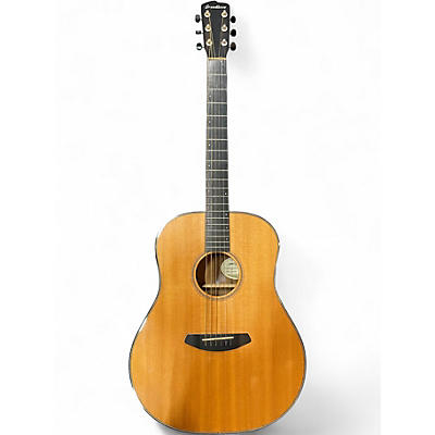 Used Breedlove Oregon Dreadnought Natural Acoustic Electric Guitar