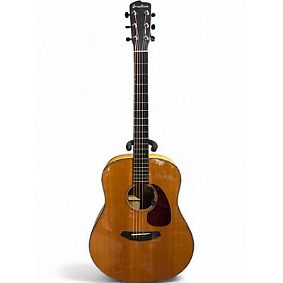 Used Breedlove Oregon Dreadnought Natural Acoustic Electric Guitar