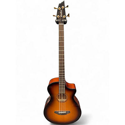 Used Breedlove Organic Solo Pro Concerto Edge Burst Acoustic Bass Guitar