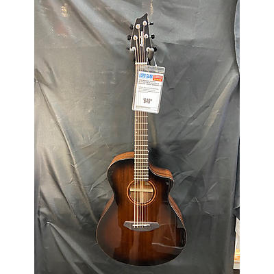 Breedlove Used Breedlove Organic Wildwood Pro CE All-African Mahogany Concert Mahogany Suede Acoustic Electric Guitar