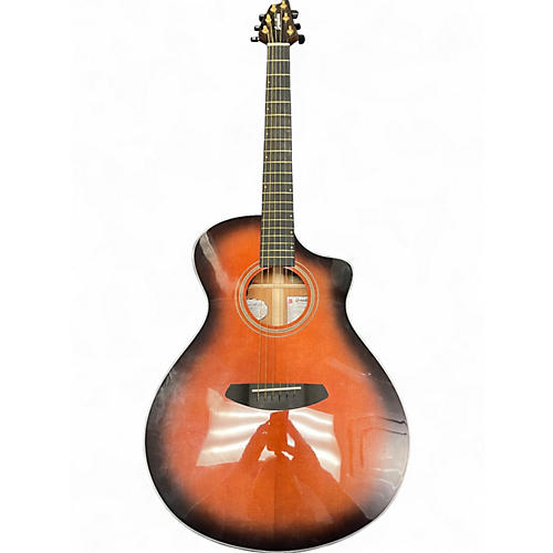 Used Breedlove PERFORMER CONCERT Tobacco Burst Acoustic Electric Guitar Tobacco Burst