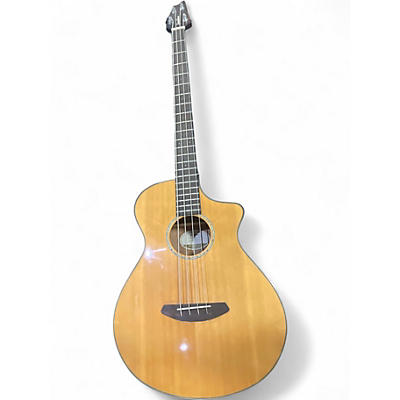 Used Breedlove PURSUIT BASS Natural Acoustic Bass Guitar
