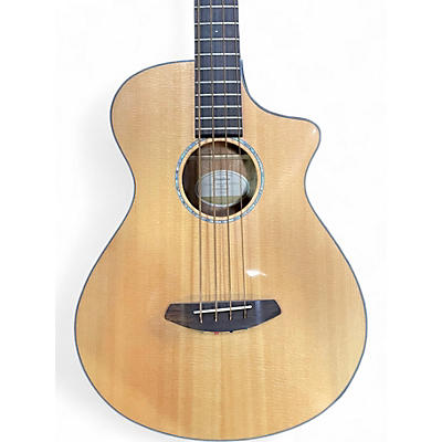Used Breedlove PURSUIT CONCERT CE BASS Natural Acoustic Bass Guitar