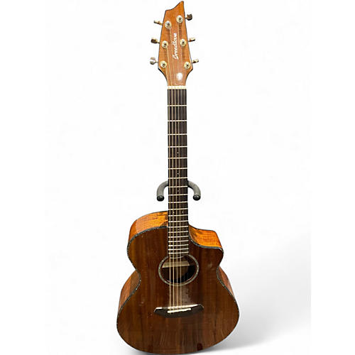 Used Breedlove PURSUIT EX CONCERT CE KK Natural Acoustic Electric Guitar Natural