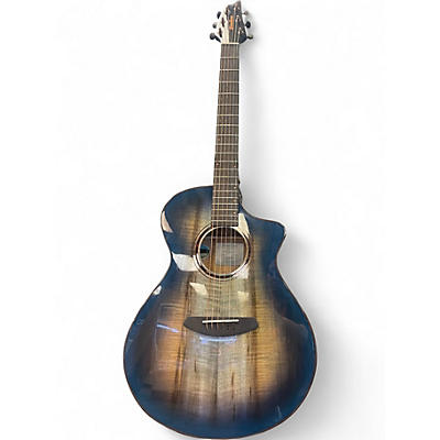 Used Breedlove PURSUIT EX S CONCERT BE CE BLUE Acoustic Electric Guitar