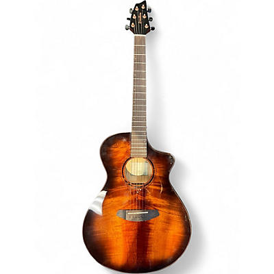 Used Breedlove PURSUIT EX S Concert BO CE BOURBON BURST Acoustic Electric Guitar