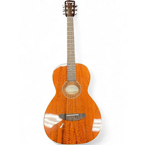 Used Breedlove Passport Parlor Maho Mahogany Acoustic Guitar Mahogany