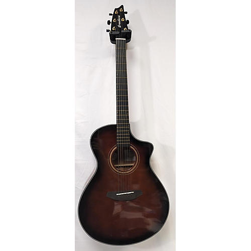 Breedlove Used Breedlove Performer Concert Bourbon Acoustic Electric Guitar bourbon