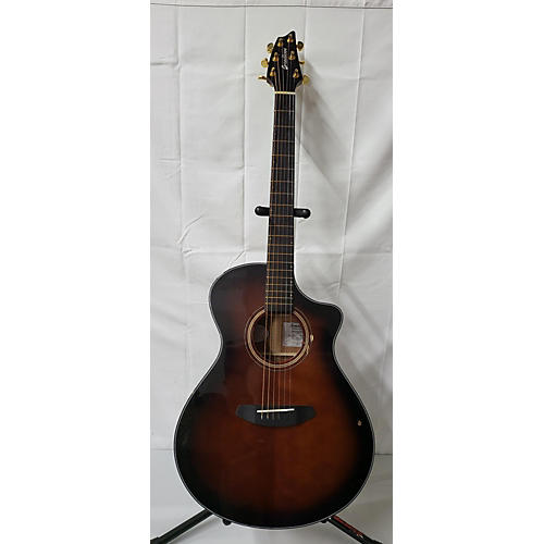 Breedlove Used Breedlove Performer Concert Bourbon Burst Acoustic Electric Guitar bourbon burst