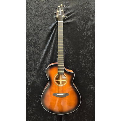 Breedlove Used Breedlove Performer Concert Bourbon CE 2 Tone Sunburst Acoustic Electric Guitar