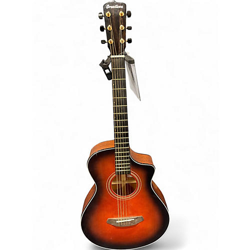 Used Breedlove Performer Concertina Bourbon CE Whiskey Burst Acoustic Guitar Whiskey Burst