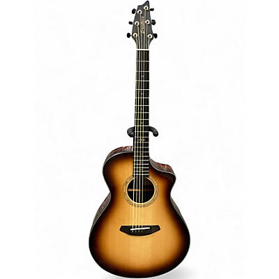 Used Breedlove Premier Concert Burnt Amber CE Burnt Amber Acoustic Electric Guitar