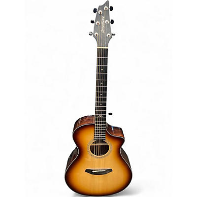 Used Breedlove Premier Concert Rosewood Amber Acoustic Electric Guitar