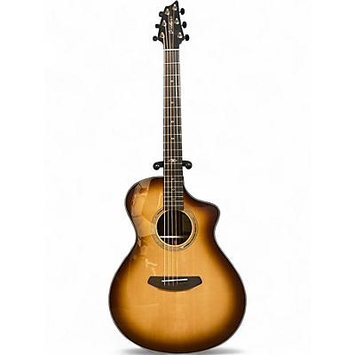 Used Breedlove Premier Concert Rosewood Burnt Amber Acoustic Electric Guitar
