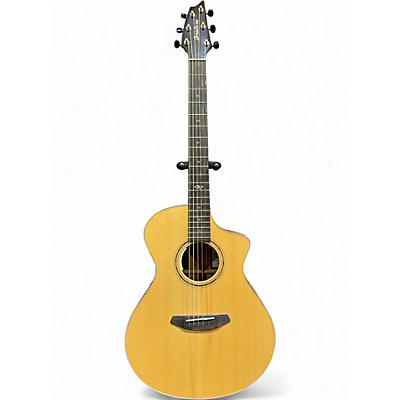 Used Breedlove Premier Concert Rosewood Natural Acoustic Electric Guitar