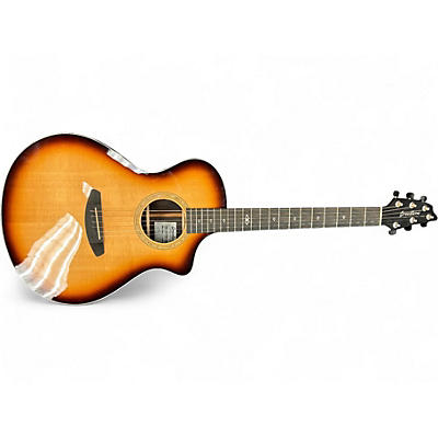 Used Breedlove Premier Concert SITKA SPRUCE Rosewood AMBER BURST Acoustic Electric Guitar