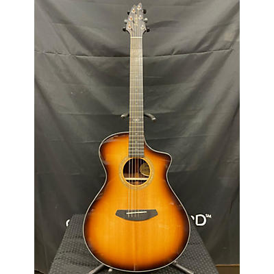 Used Breedlove Premier Concert Sitka Spruce East Indian Rosewood Burnt Amber Acoustic Electric Guitar