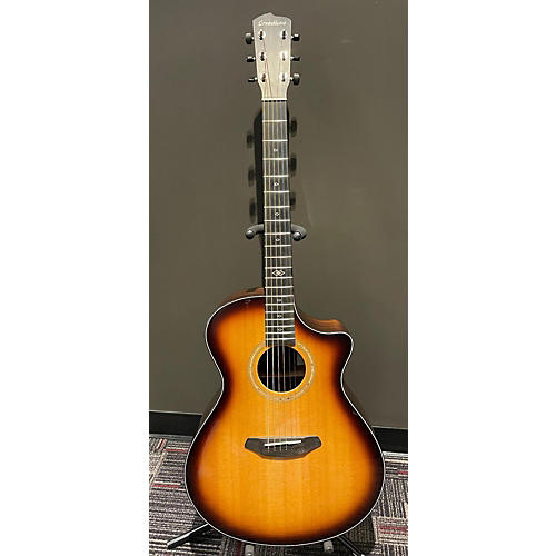 Breedlove Used Breedlove Premier Concerto Burnt Amber CE Sitka Spruce East Indian Rosewood Burnt Amber Acoustic Guitar Burnt Amber