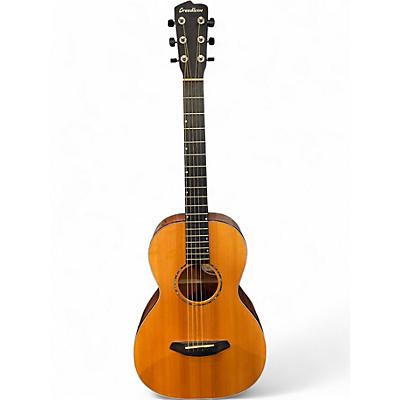 Used Breedlove Premier Parlor Natural Acoustic Electric Guitar