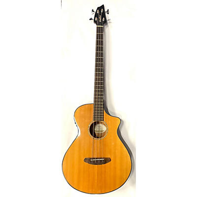 Breedlove Used Breedlove Pursuit 4 String Natural Acoustic Bass Guitar