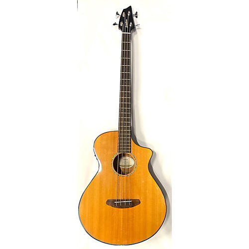 Breedlove Used Breedlove Pursuit 4 String Natural Acoustic Bass Guitar Natural