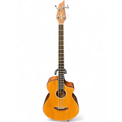 Used Breedlove Pursuit 4 String Natural Acoustic Bass Guitar