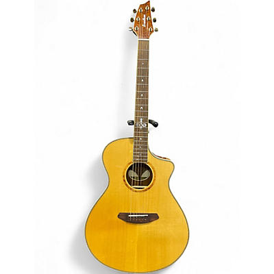 Used Breedlove Pursuit Concert 25th Natural Acoustic Electric Guitar