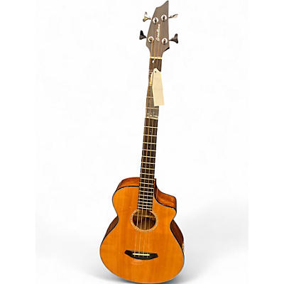 Used Breedlove Pursuit Concert Brown Acoustic Electric Guitar