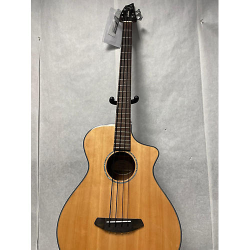 Breedlove Used Breedlove Pursuit Concert CE Bass Natural Acoustic Bass Guitar Natural