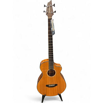 Used Breedlove Pursuit Concert CE Bass Natural Acoustic Bass Guitar