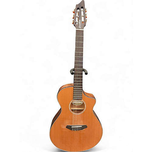 Used Breedlove Pursuit Concert CE Natural Classical Acoustic Guitar Natural