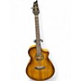 Used Breedlove Pursuit Concert Exotic Myrtlewood Amber Burst Acoustic Electric Guitar Amber Burst