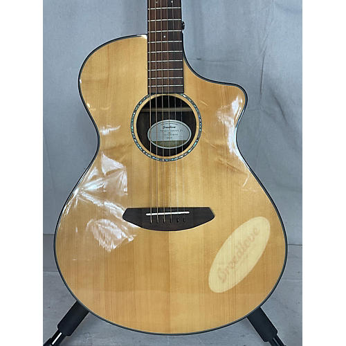 Breedlove Used Breedlove Pursuit Concert Natural Acoustic Electric Guitar Natural