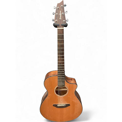 Used Breedlove Pursuit Concert Natural Acoustic Electric Guitar Natural