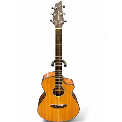 Used Breedlove Pursuit Concert Natural Acoustic Electric Guitar