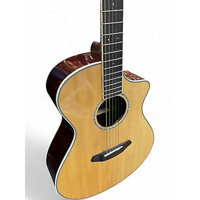 Used Breedlove Pursuit Concert Natural Acoustic Electric Guitar
