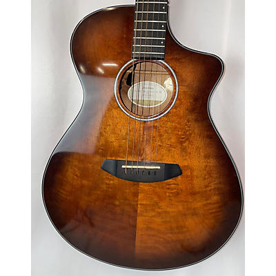 Breedlove Used Breedlove Pursuit EX Concert Myrtlewood Bourbon Burst Acoustic Electric Guitar