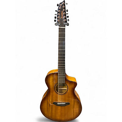 Used Breedlove Pursuit EX S Concert A 12 St CE Natural 12 String Acoustic Electric Guitar
