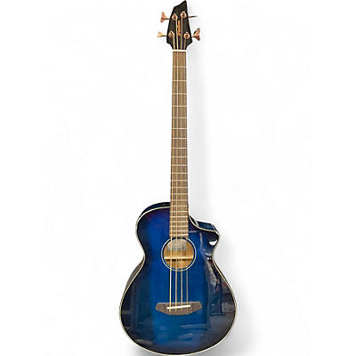 Used Breedlove Pursuit EX S Concert Blue Burst Acoustic Bass Guitar