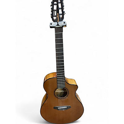 Used Breedlove Pursuit EX S Concert Nylon CE Natural Acoustic Guitar